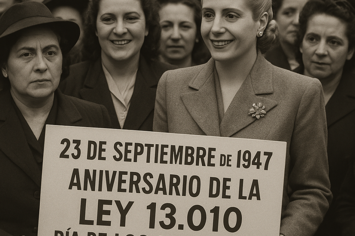 Aniversario de la Ley 13.010: el día que las mujeres conquistaron el voto en Argentina